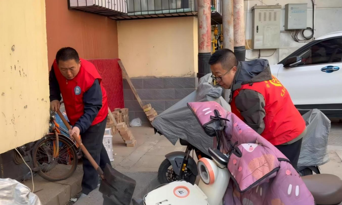 河北张家口丨联合卫生清扫 共创健康文明城