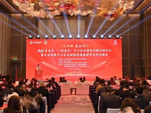 “一起益企”中小企业服务行动启动仪式暨专精特新中小企业融链固链建链常态化对接会举行