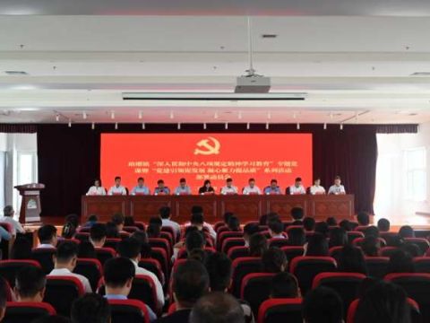 琅琊镇召开“严纪律 强党建 促发展”专题党课暨品质提升行动动员部署会