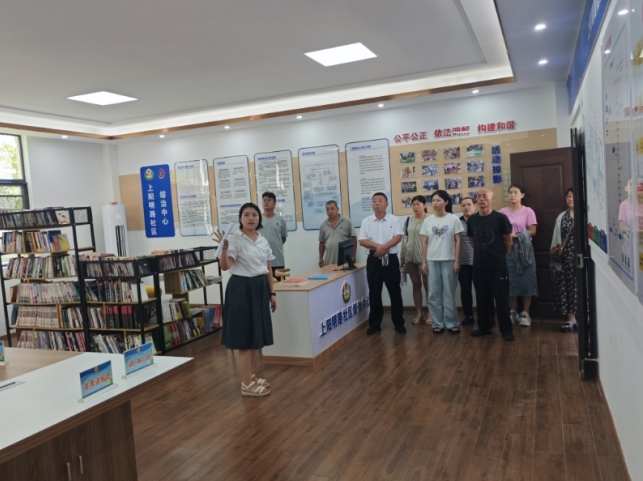 江西吉州区习溪桥街道上阳明路社区举办庆“八一”暨社区开放日活动