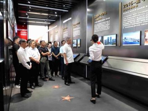 军地企共筑红色联盟——青岛市即墨区住建局与中建八局四公司开展庆“八一”共建活动