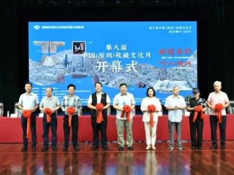 第八届中国（深圳）收藏文化月系列活动盛大启幕，咸头岭树皮布石拍点亮深圳七千年创新基因