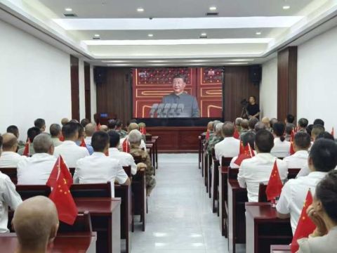 盛典·忆峥嵘·砺初心——四川达州市宣汉县集中收看纪念抗日战争暨世界反法西斯战争胜利80周年大会