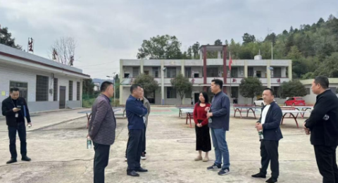 聚焦校园安全与民生保障——蒋凯兵书记一行深入湖南省邵阳县小溪市镇中心完全小学开展专项督查工作