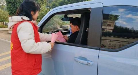 江西安远县塘村乡：文明出行护平安 共筑乡村安全路