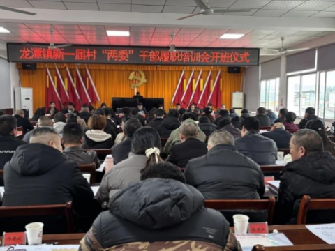 湖南省株洲市渌口区龙潭镇：&ldquo;开工第一课&rdquo;，为新任村干部充电赋能