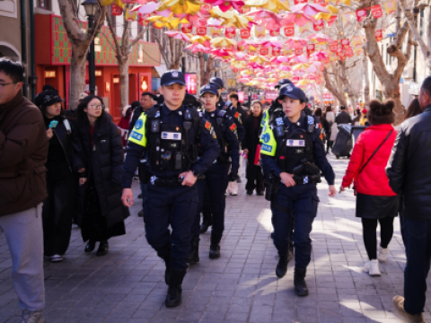 守好烟火气&nbsp;&nbsp;护好团圆味&mdash;&mdash;青岛市北公安&ldquo;新春走基层&rdquo;护航民俗盛宴