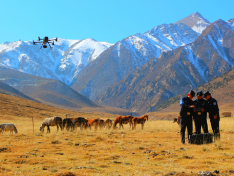 甘肃肃南：生态警务守护祁连山和美新景