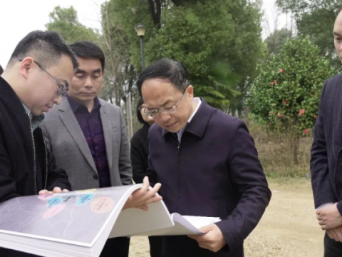 实地看进度 现场抓落实&mdash;&mdash;刘昌华察看湾里一中垃圾分类改造