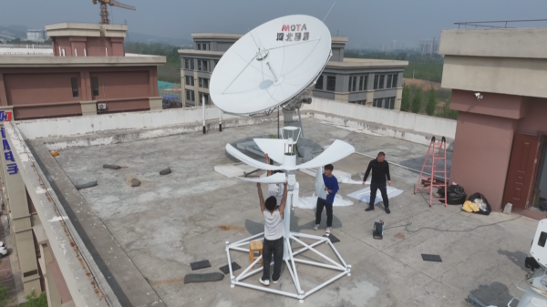 河北鹿泉丨摩塔电子公司自研天线实测告捷