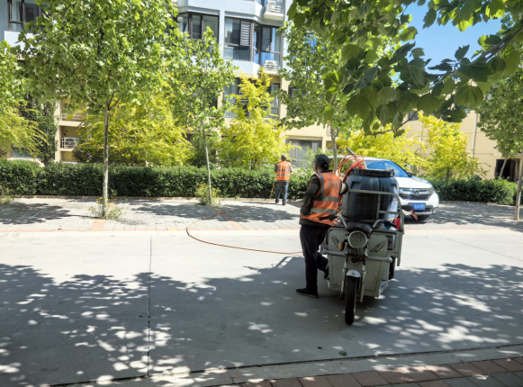 河北沧州∣党建引领优服务 环境消杀护安康