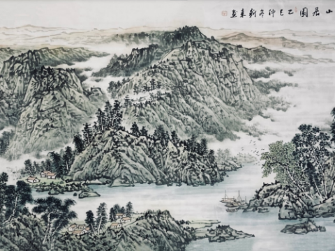 墨染富春 竹韵初心&mdash;&mdash;记富阳籍画家何新来