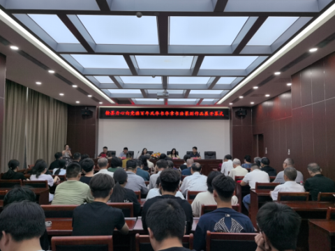翰墨丹心向党旗 百年风华书华章&mdash;&mdash;薛城区主题书法作品展开幕