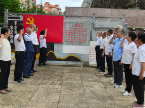 云南勐海县勐海镇景养社区：赓续红色血脉 重温入党初心