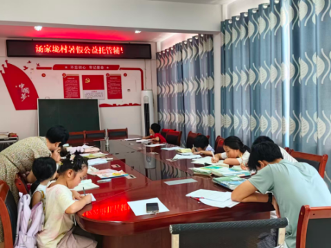 湖南省新邵县太芝庙镇汤家垅村：公益托管巧用&ldquo;疏堵结合&rdquo;，镇村联动托起多彩假期