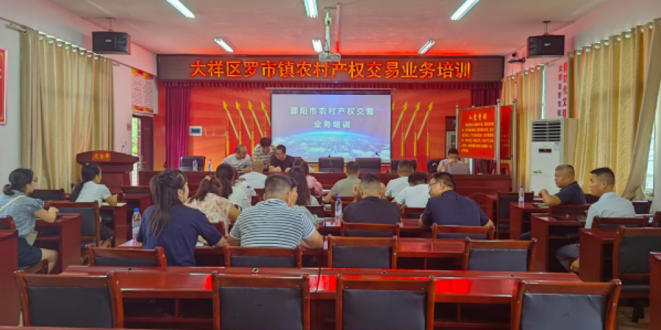 湖南省邵阳市大祥区罗市镇：党建引领&ldquo;阳光交易&rdquo;激活沉睡资源新动能&mdash;&mdash;邵阳市大祥区罗市镇举办培训为乡村振兴注入&ldquo;红色引擎&rdquo;