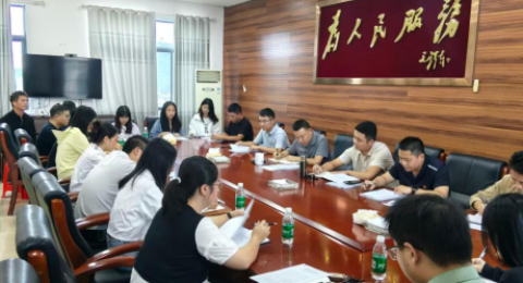 实干争先淬本领 青春担当启新程&mdash;&mdash;湖南省邵东市黑田铺镇召开第三季度年轻干部座谈会