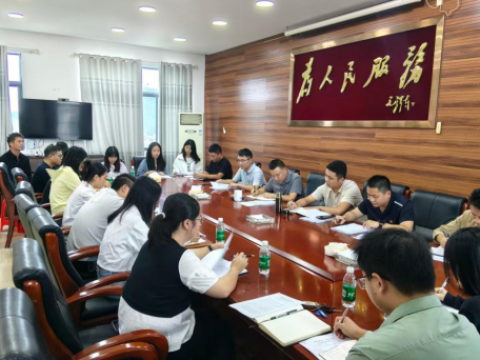 实干争先淬本领 青春担当启新程&mdash;&mdash;湖南省邵东市黑田铺镇召开第三季度年轻干部座谈会