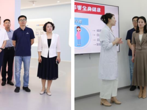 山东省枣庄市妇联一行来永安镇调研妇女工作