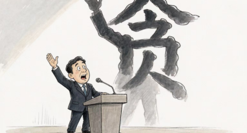 莫做台上台下的&ldquo;两面人&rdquo;